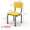 Silla para Preescolar Niños Reforzada y Resistente