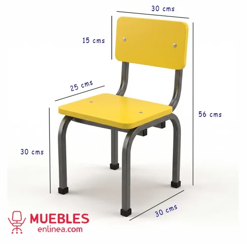 Silla para Preescolar Niños Reforzada y Resistente